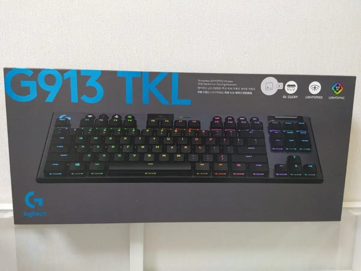 로지텍 G913 TKL 클릭키 키보드